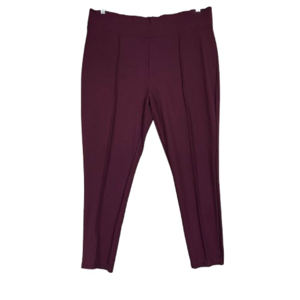 Seven7 Pull On Legging Casual Pants Sz XXL Wine